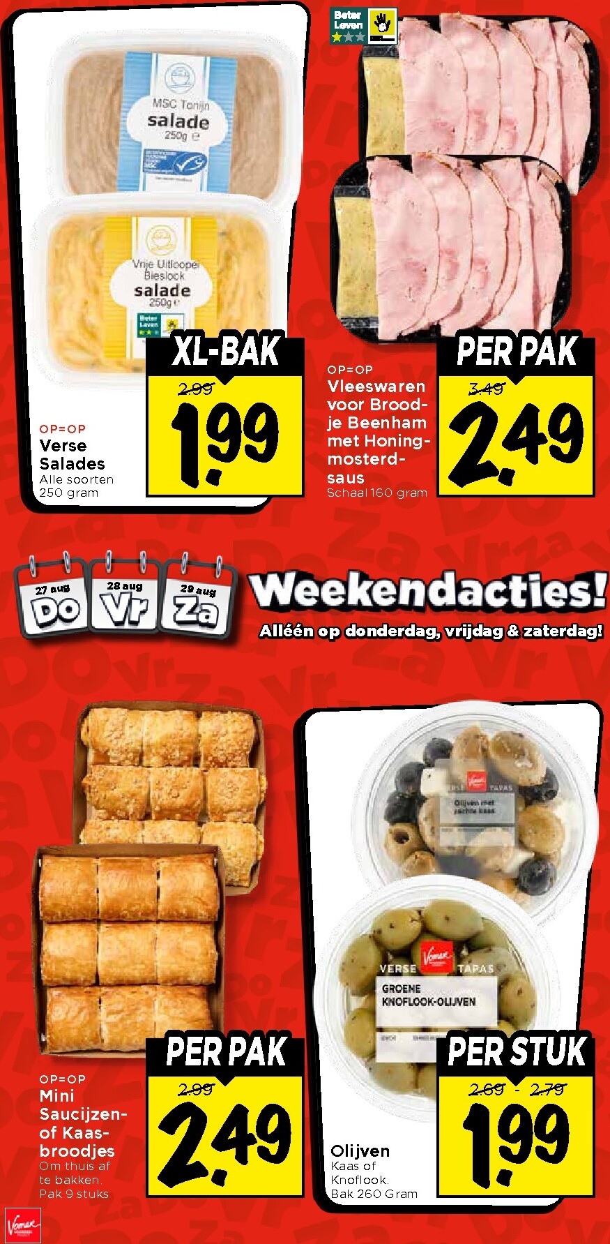 vomar - Huidige Vomar - Weekendfolder folder geldig van donderdag 27-08-2026 tot zaterdag 29-08-2026 - page: 4