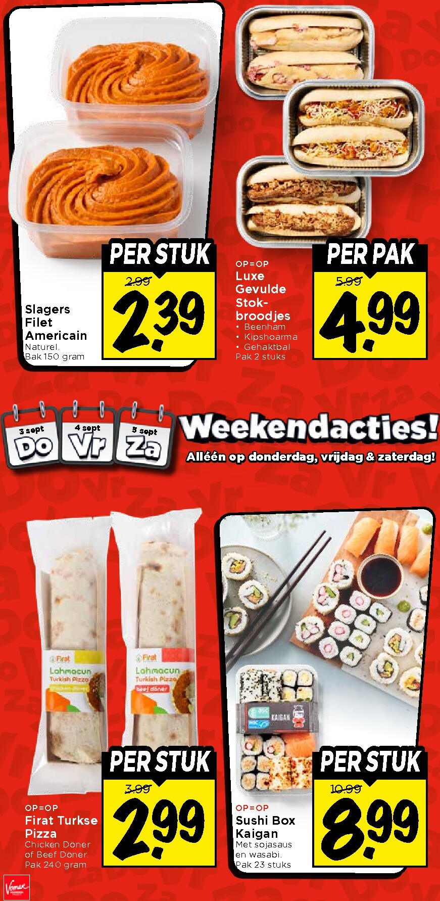 vomar - Huidige Vomar - Weekendfolder folder geldig van donderdag 03-09-2026 tot zaterdag 05-09-2026 - page: 4