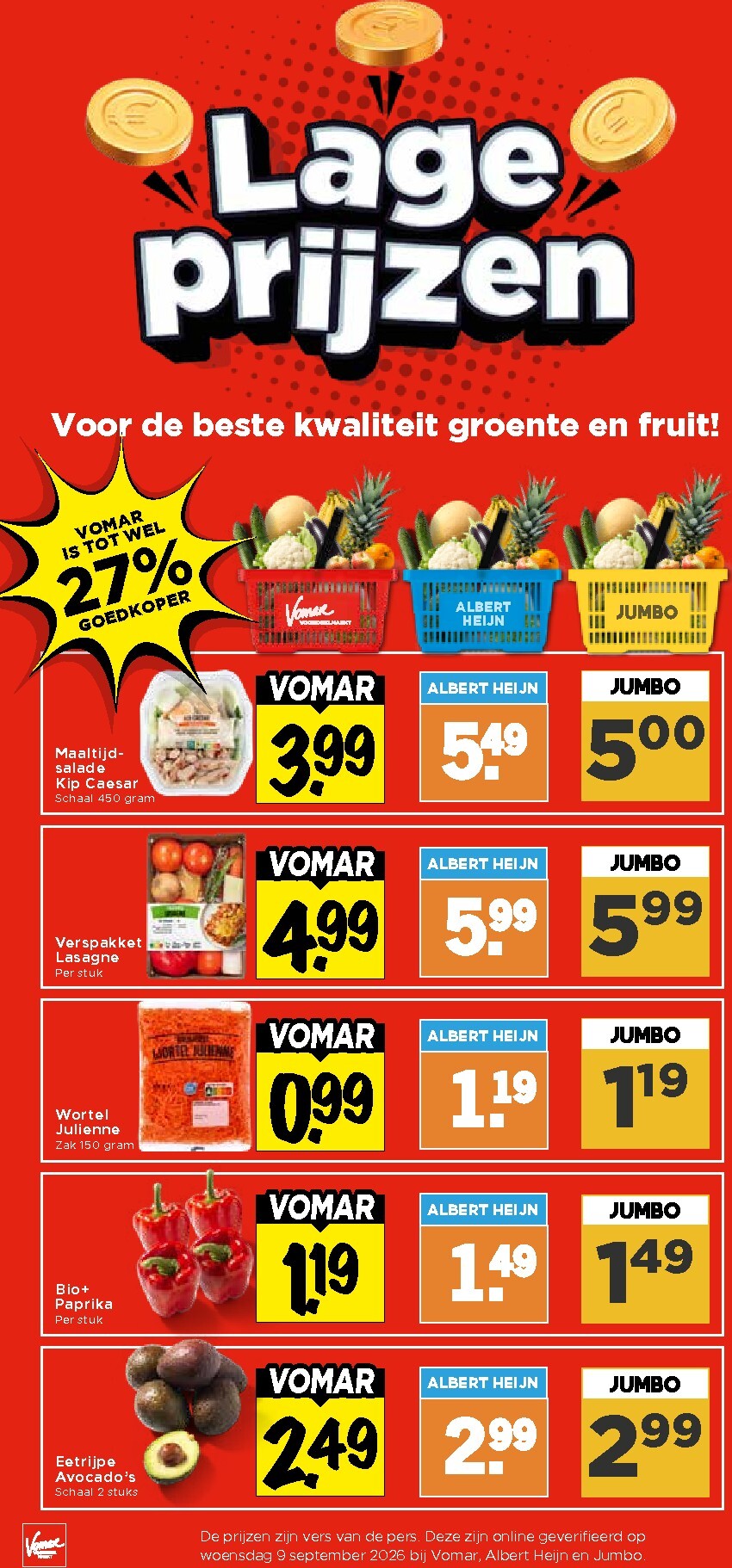 vomar - Huidige Vomar - Weekendfolder folder geldig van donderdag 17-09-2026 tot zaterdag 19-09-2026 - page: 19