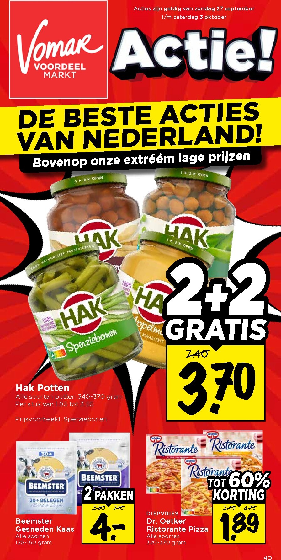 vomar - Vomar folder voor volgende week van zondag 27-09-2026 tot zaterdag 03-10-2026