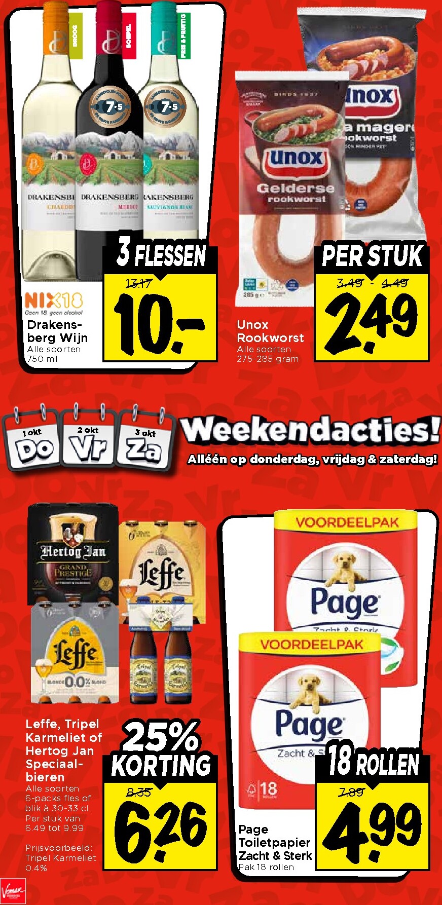 vomar - Huidige Vomar - Weekendfolder folder geldig van donderdag 01-10-2026 tot zaterdag 03-10-2026 - page: 2