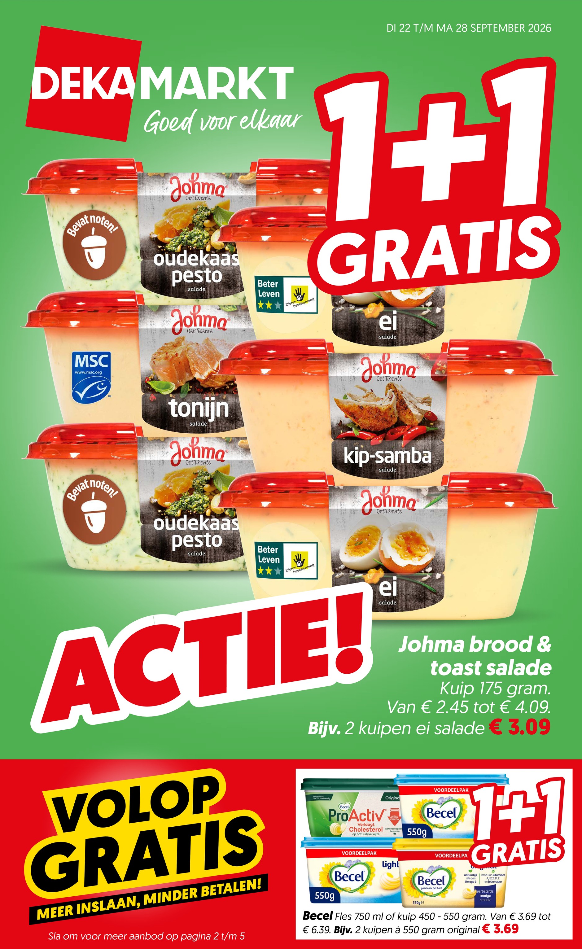 dekamarkt - Dekamarkt folder voor volgende week van dinsdag 22-09-2026 tot maandag 28-09-2026