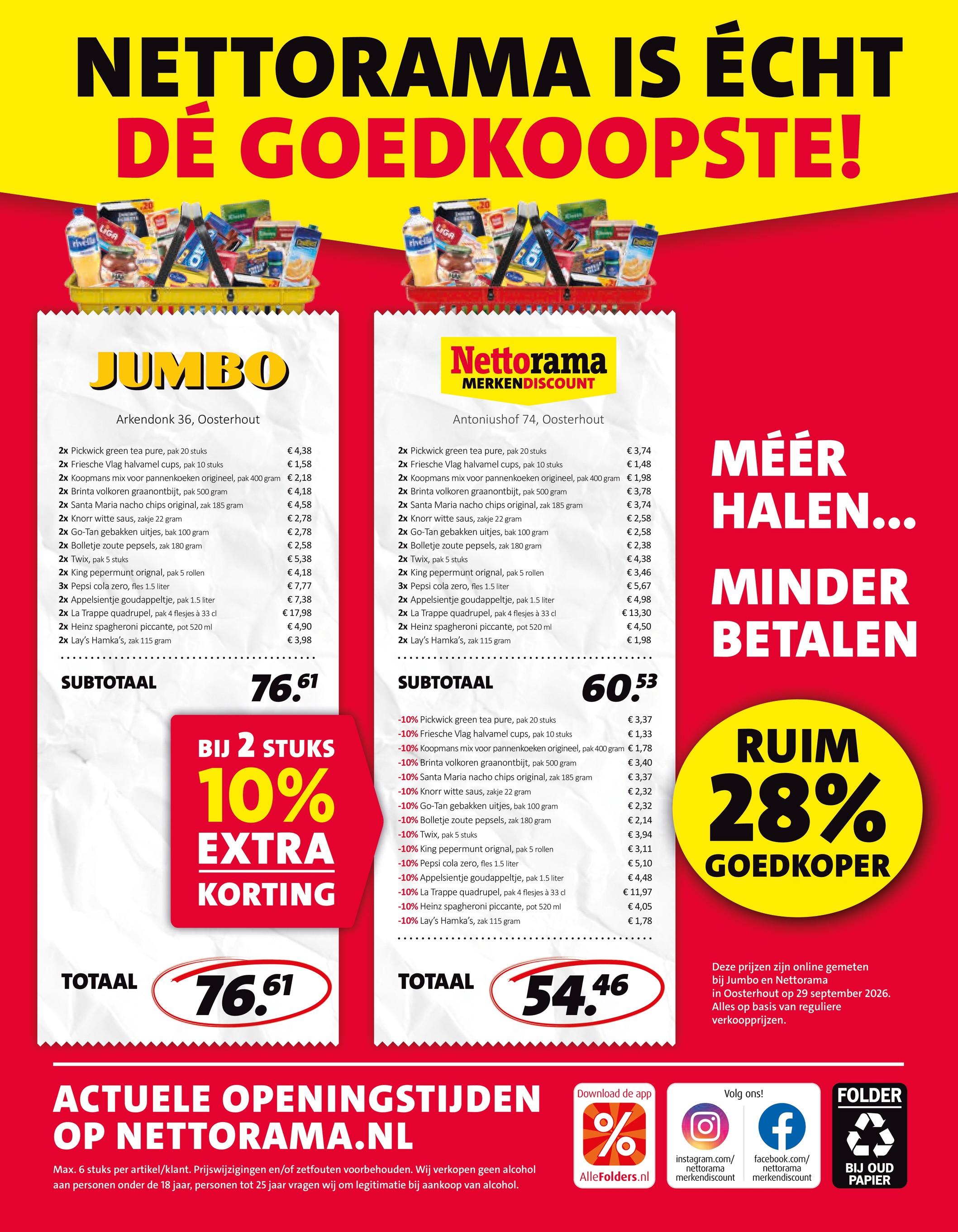 nettorama - Nettorama folder voor volgende week van maandag 12-10-2026 tot zondag 18-10-2026 - page: 38