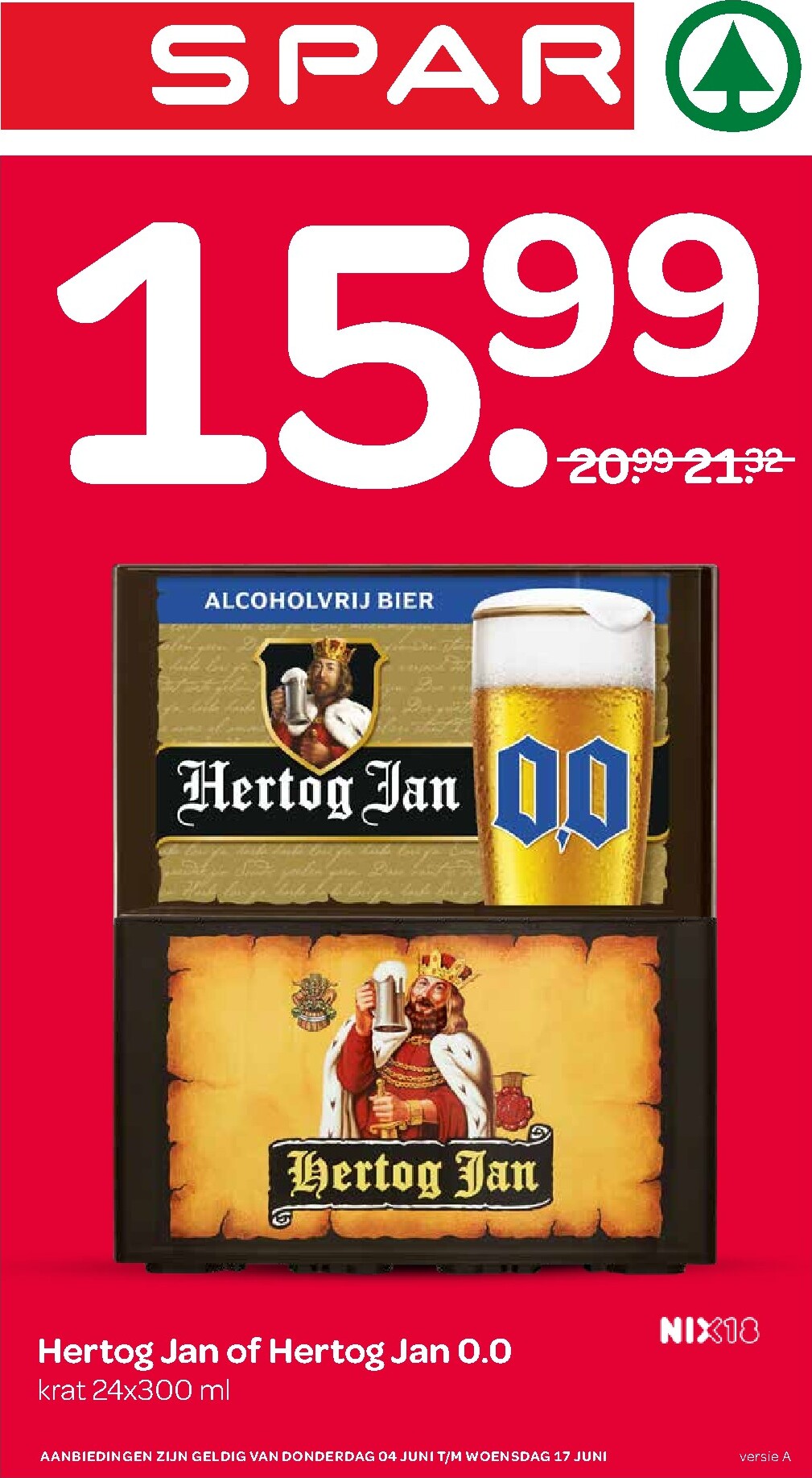 spar - Huidige SPAR folder geldig van donderdag 04-06-2026 tot woensdag 17-06-2026