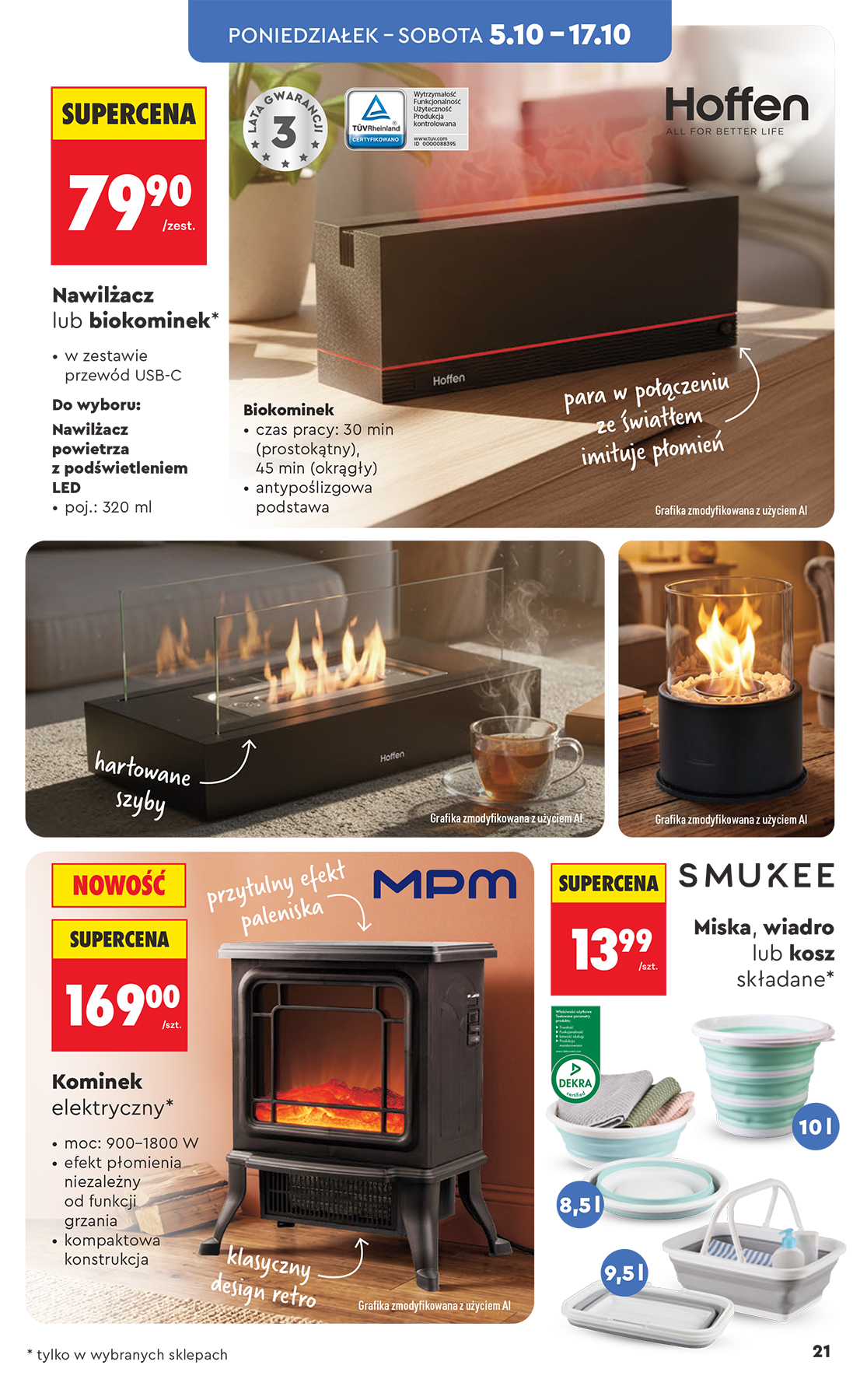biedronka - Nowa gazetka Biedronka - Hity i inspiracje ważna od 03.10.2026 do 17.10.2026 - page: 21