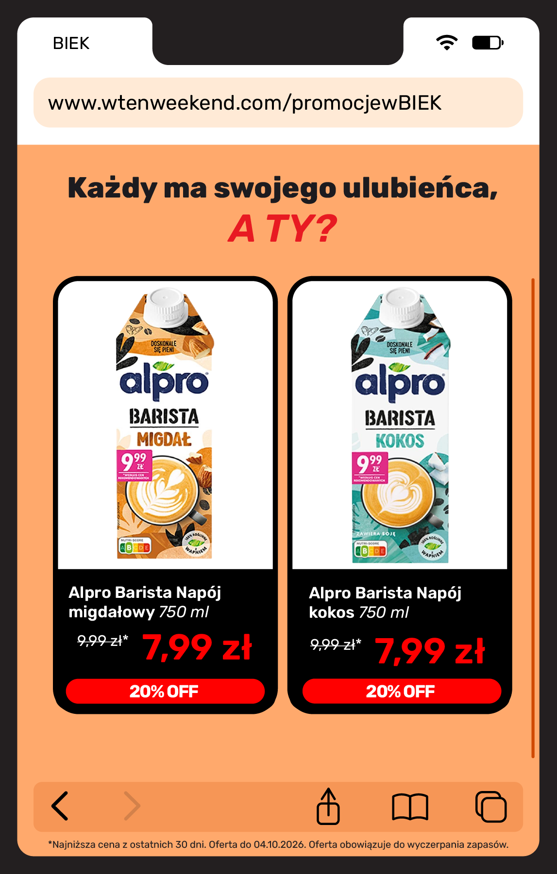 biedronka - Aktualna gazetka Biedronka - Biek ważna od 02.10.2026 do 04.10.2026 - page: 18