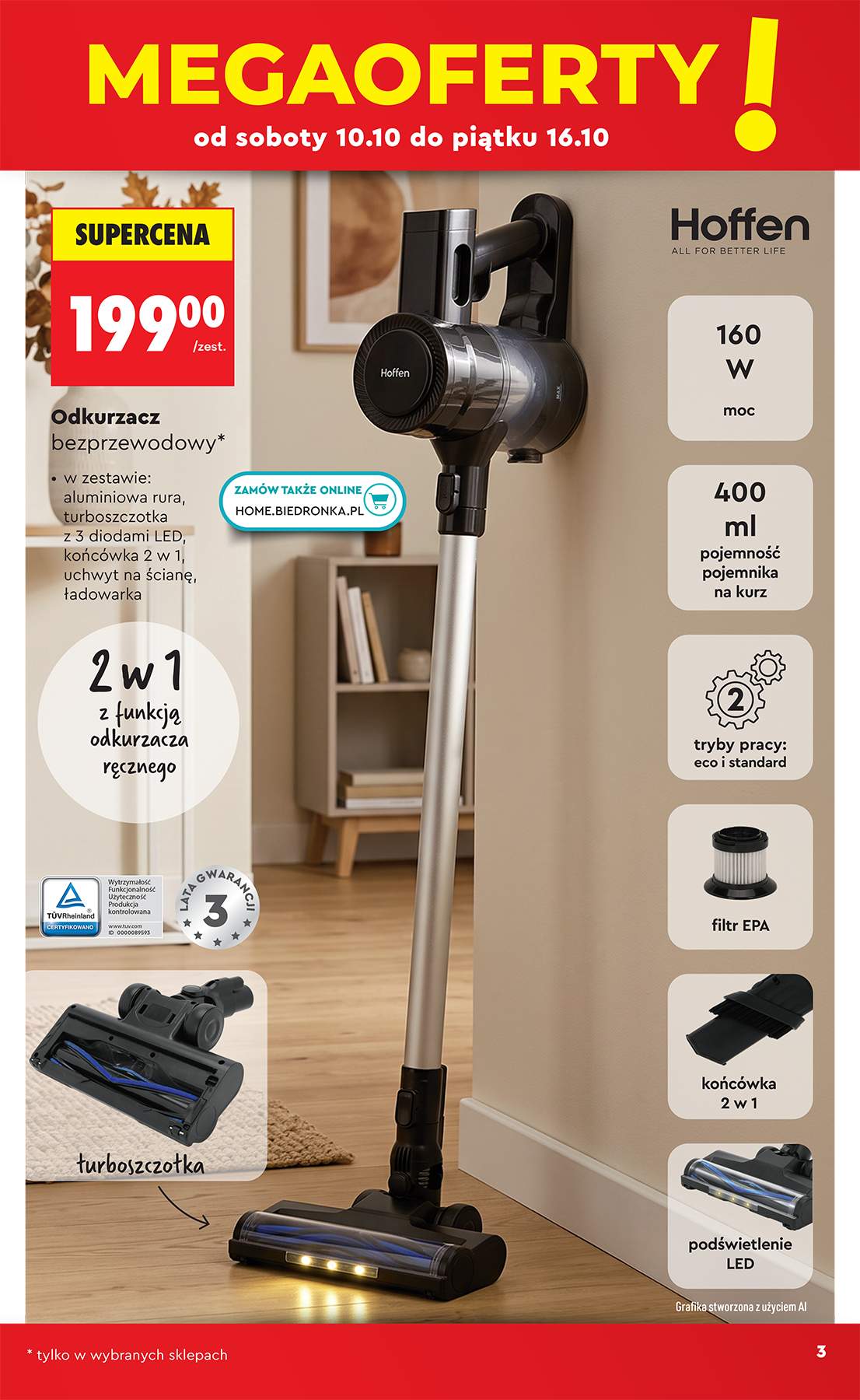 biedronka - Nowa gazetka Biedronka - Hity i inspiracje ważna od 10.10.2026 do 31.10.2026 - page: 3