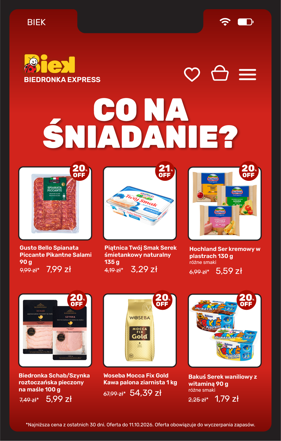 biedronka - Aktualna gazetka Biedronka - BIEK ważna od 09.10.2026 do 11.10.2026 - page: 21
