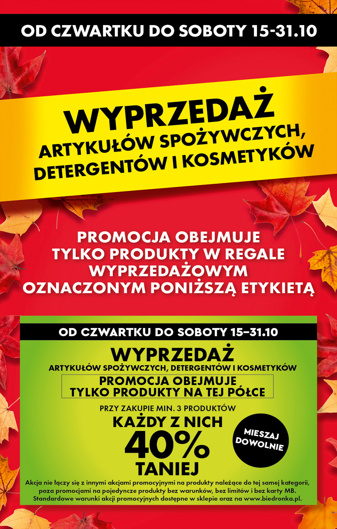 biedronka - Aktualna gazetka Biedronka ważna od 15.10.2026 do 17.10.2026 - page: 3