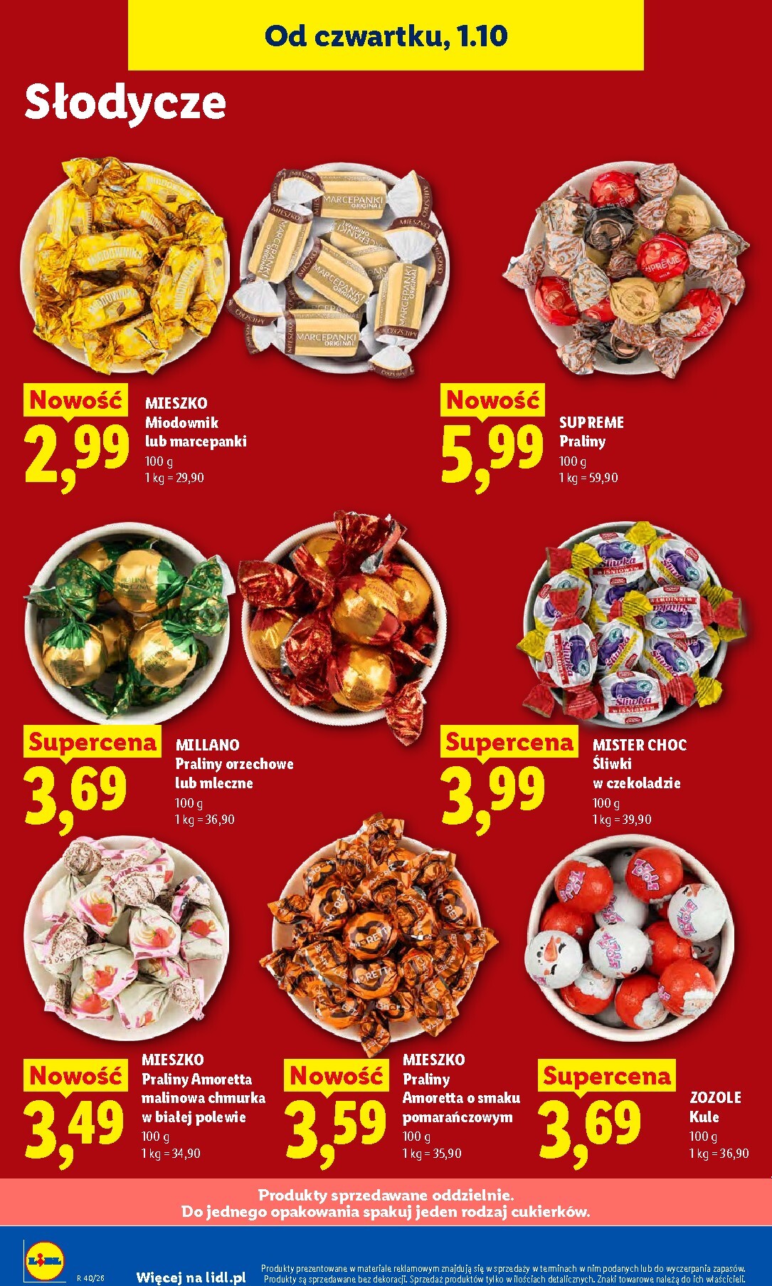 lidl - Nowa gazetka Lidl ważna od 01.10.2026 do 03.10.2026 - page: 76