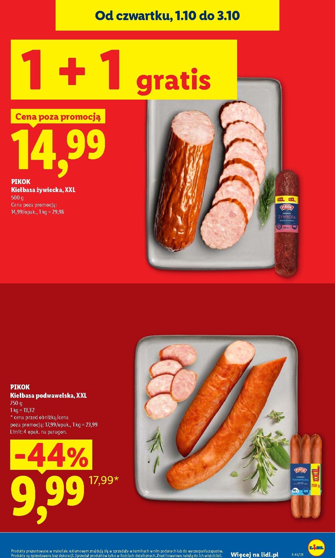 lidl - Nowa gazetka Lidl ważna od 01.10.2026 do 03.10.2026 - page: 11