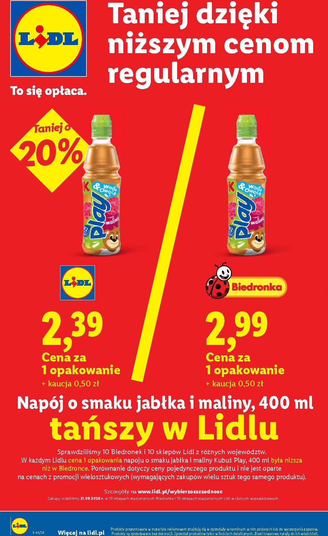 lidl - Nowa gazetka Lidl ważna od 01.10.2026 do 03.10.2026 - page: 28