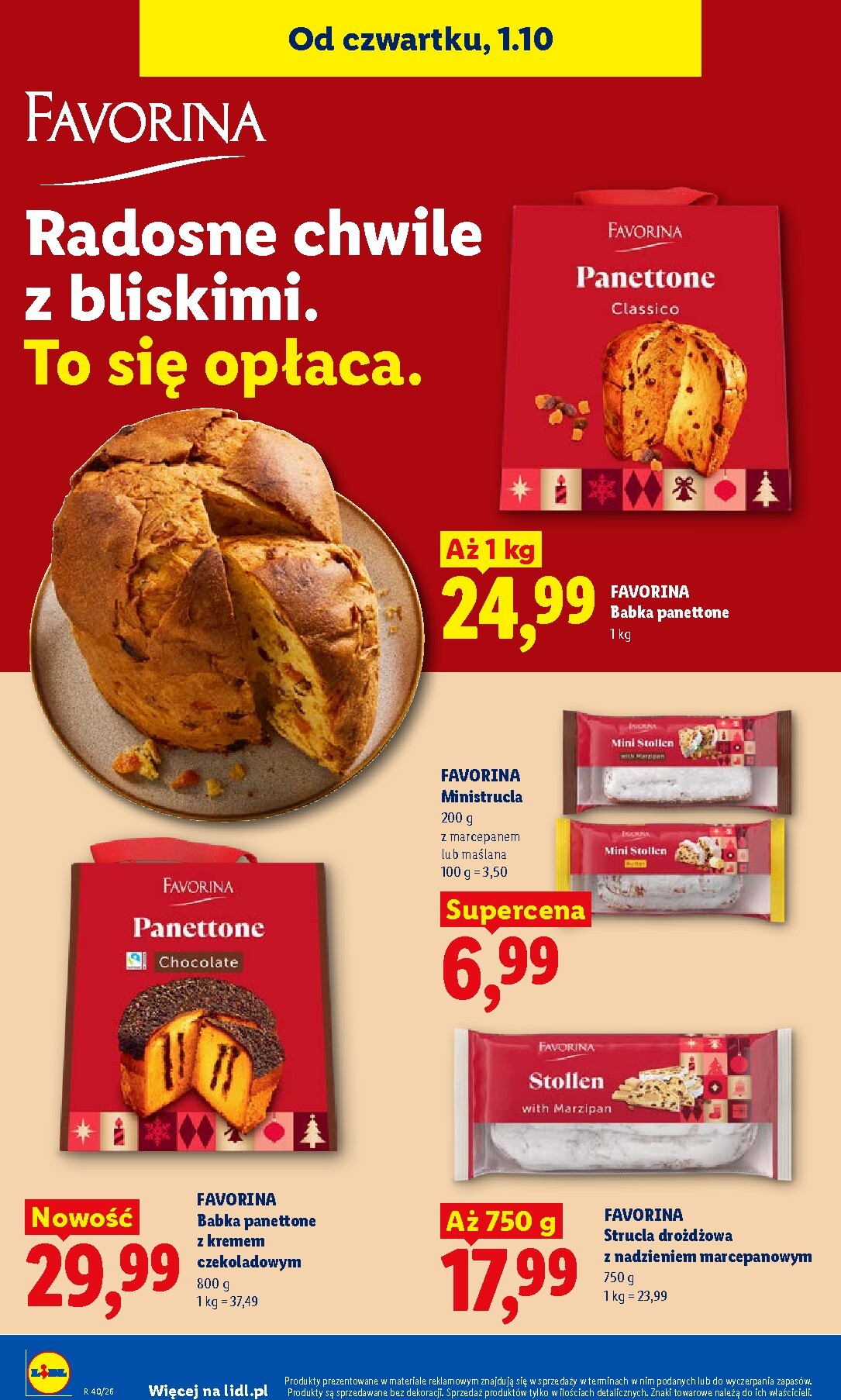 lidl - Nowa gazetka Lidl ważna od 01.10.2026 do 03.10.2026 - page: 70