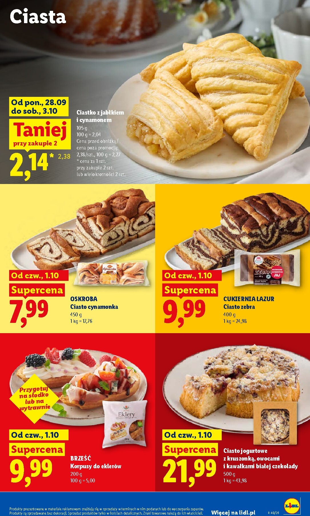 lidl - Nowa gazetka Lidl ważna od 01.10.2026 do 03.10.2026 - page: 79