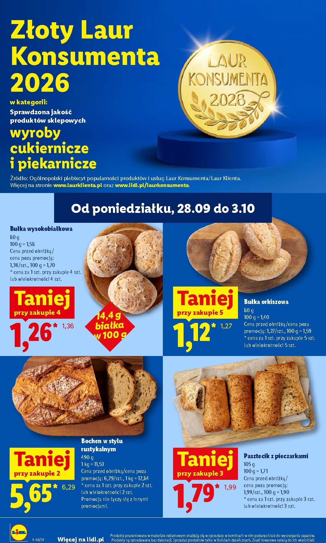 lidl - Nowa gazetka Lidl ważna od 01.10.2026 do 03.10.2026 - page: 52