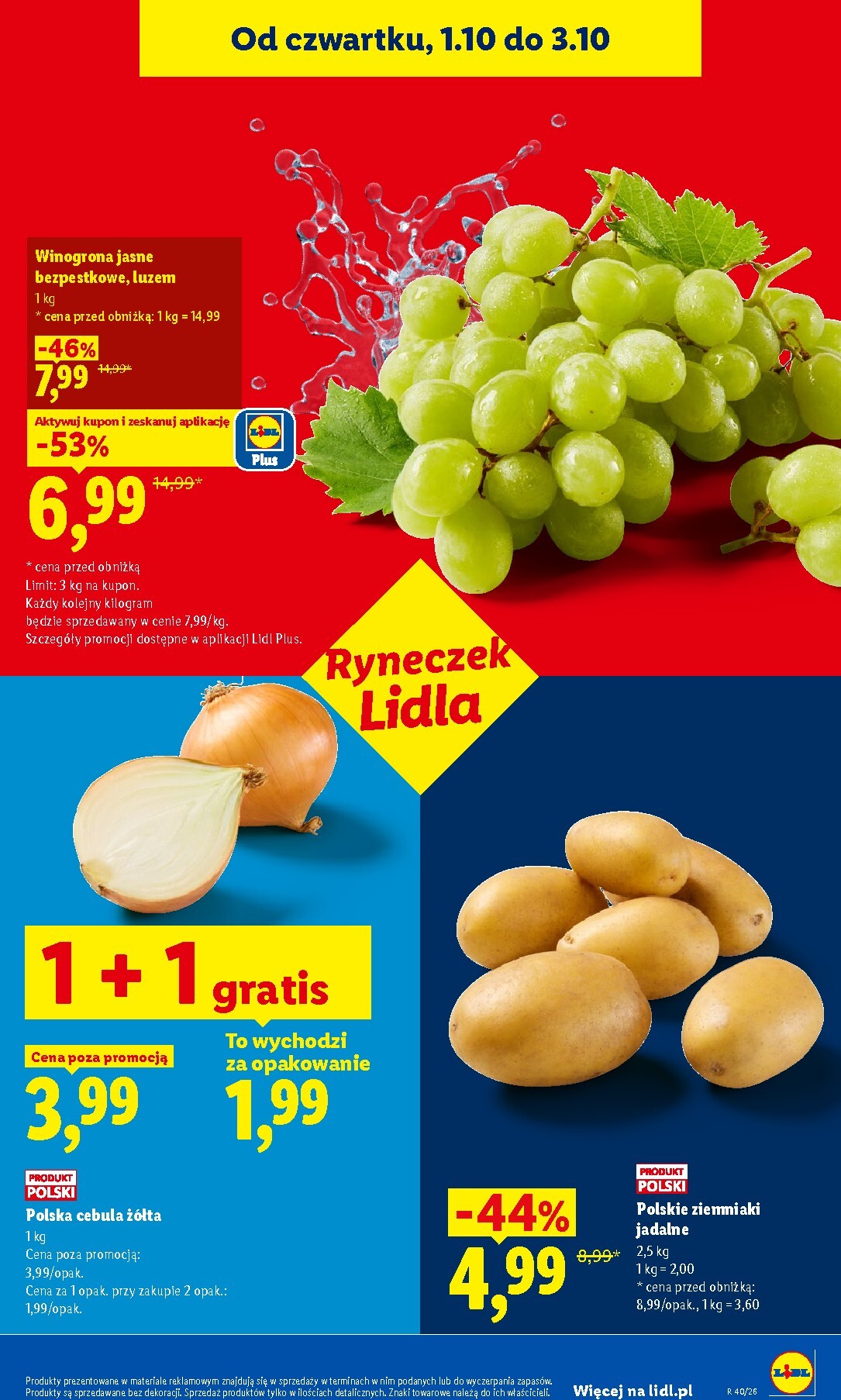 lidl - Nowa gazetka Lidl ważna od 01.10.2026 do 03.10.2026 - page: 47