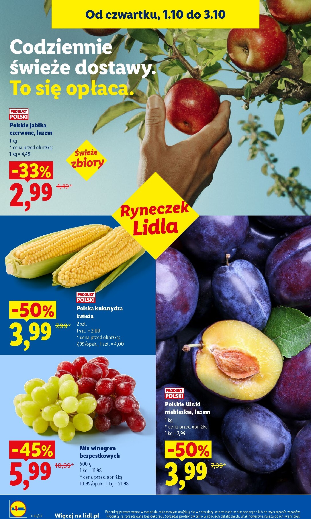 lidl - Nowa gazetka Lidl ważna od 01.10.2026 do 03.10.2026 - page: 48