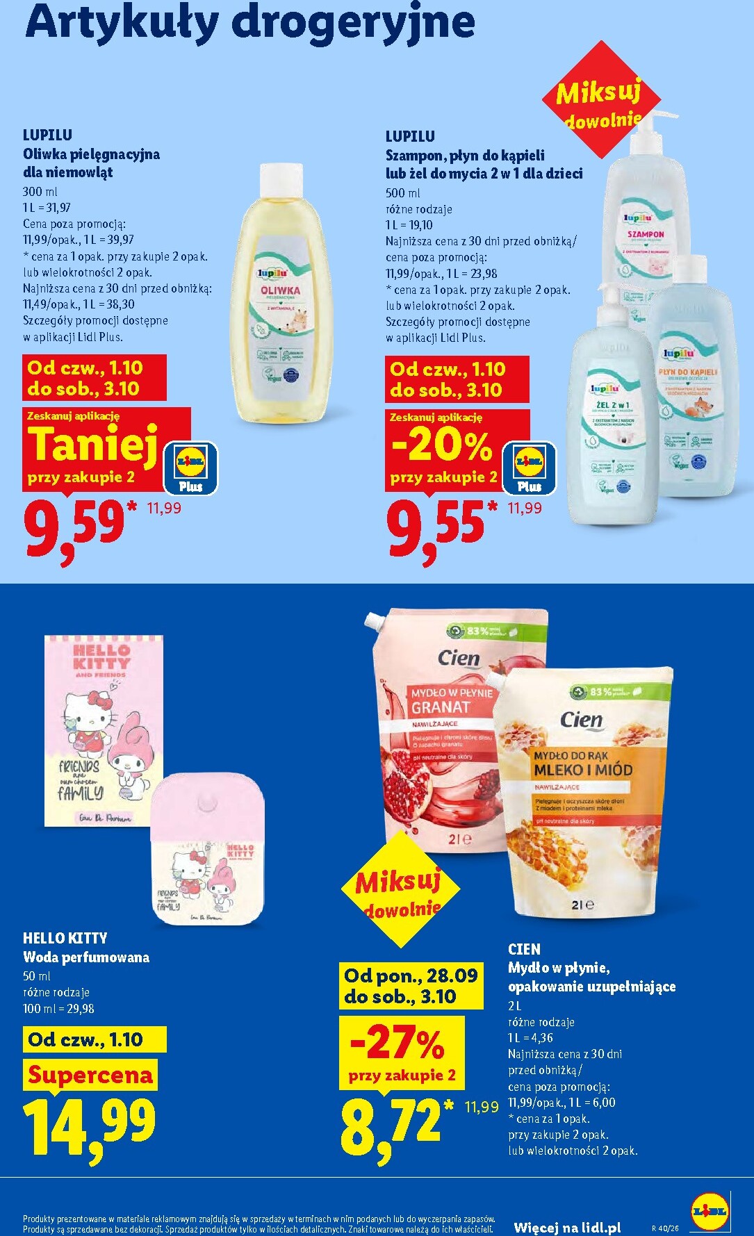 lidl - Aktualna gazetka Lidl ważna od 01.10.2026 do 03.10.2026 - page: 89
