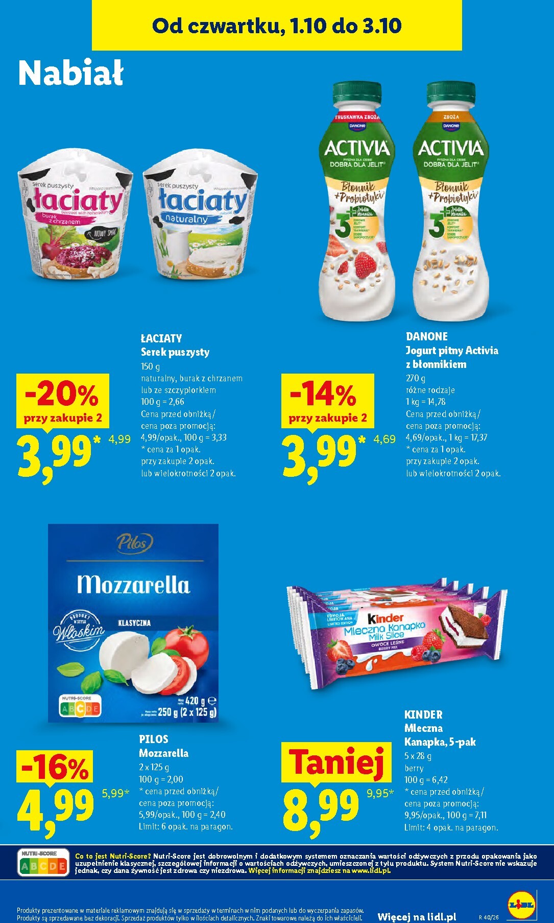 lidl - Aktualna gazetka Lidl ważna od 01.10.2026 do 03.10.2026 - page: 57