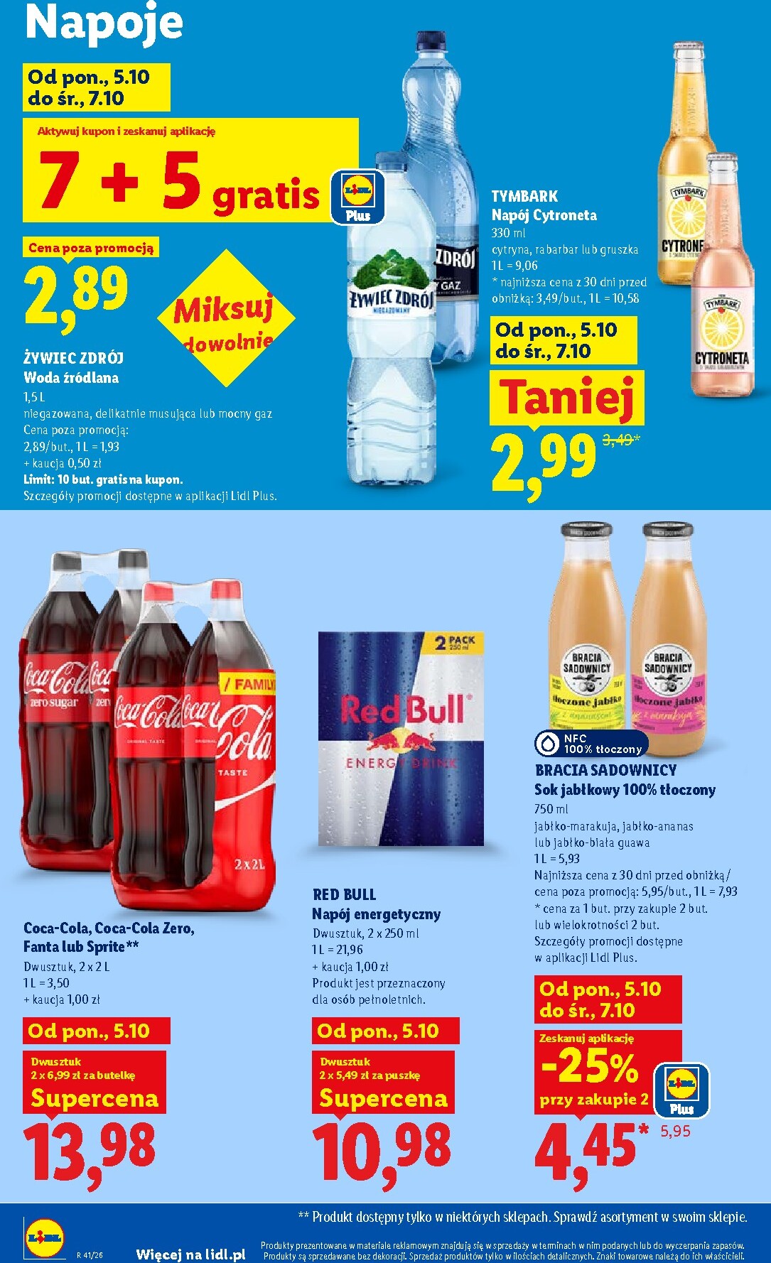 lidl - Nowa gazetka Lidl ważna od 05.10.2026 do 10.10.2026 - page: 72