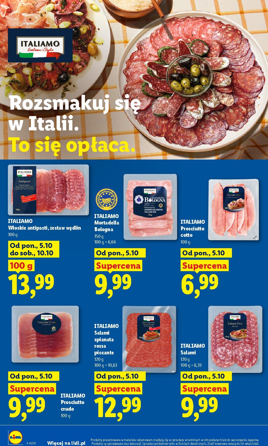 lidl - Nowa gazetka Lidl ważna od 05.10.2026 do 10.10.2026 - page: 48