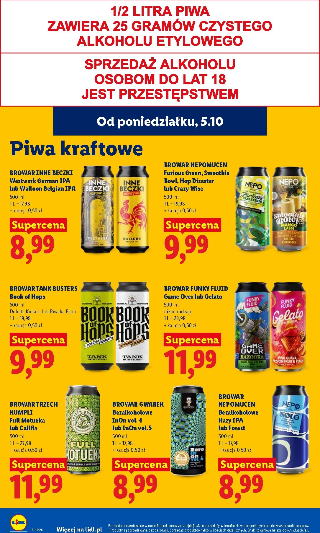 lidl - Nowa gazetka Lidl ważna od 05.10.2026 do 10.10.2026 - page: 76