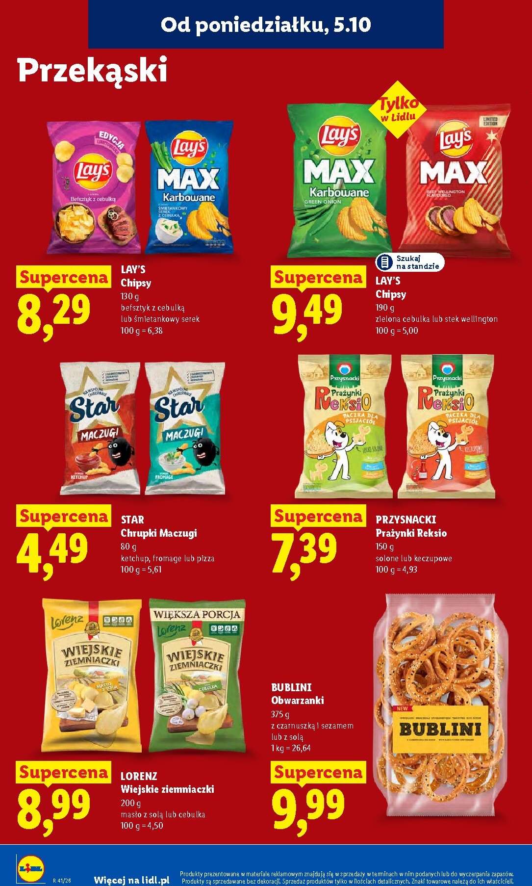 lidl - Nowa gazetka Lidl ważna od 05.10.2026 do 10.10.2026 - page: 74