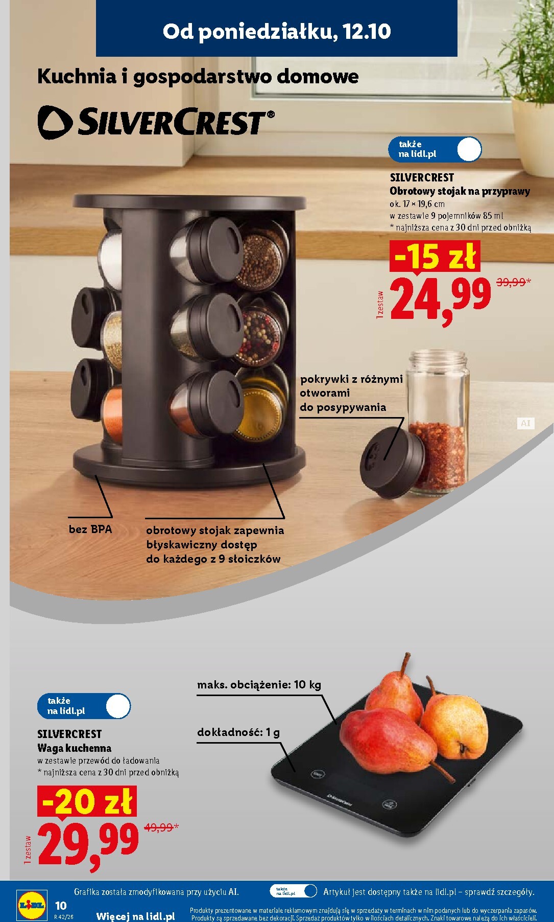 lidl - Nowa gazetka Lidl - Katalog Okazji ważna od 12.10.2026 do 24.10.2026 - page: 12