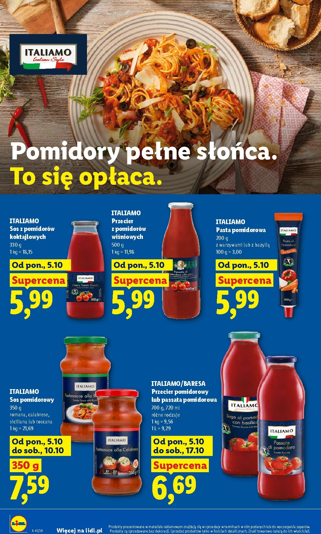 lidl - Aktualna gazetka Lidl ważna od 05.10.2026 do 17.10.2026 - page: 52