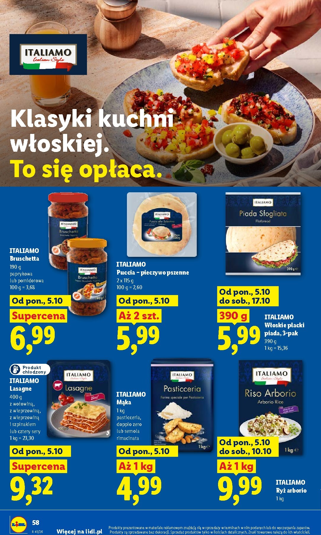 lidl - Aktualna gazetka Lidl ważna od 05.10.2026 do 17.10.2026 - page: 56
