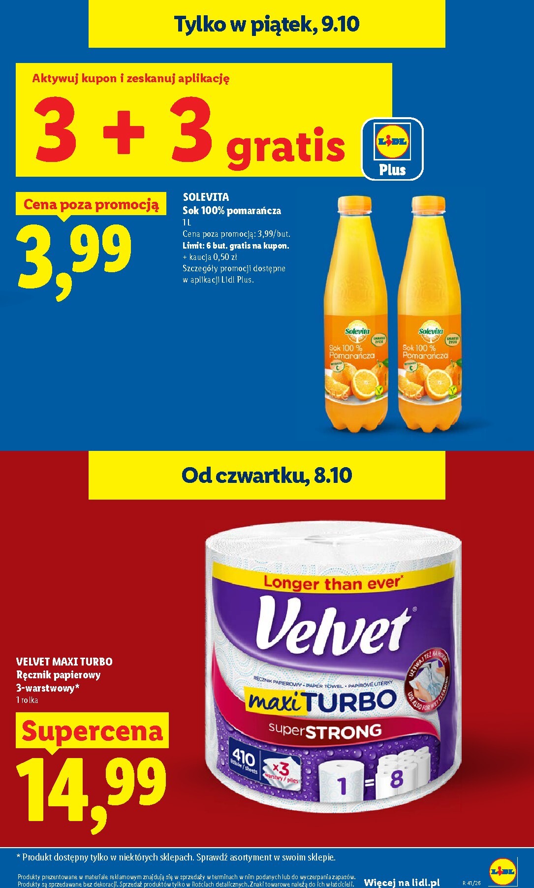lidl - Nowa gazetka Lidl - Gazetka ważna od 09.10.2026 do 10.10.2026 - page: 13