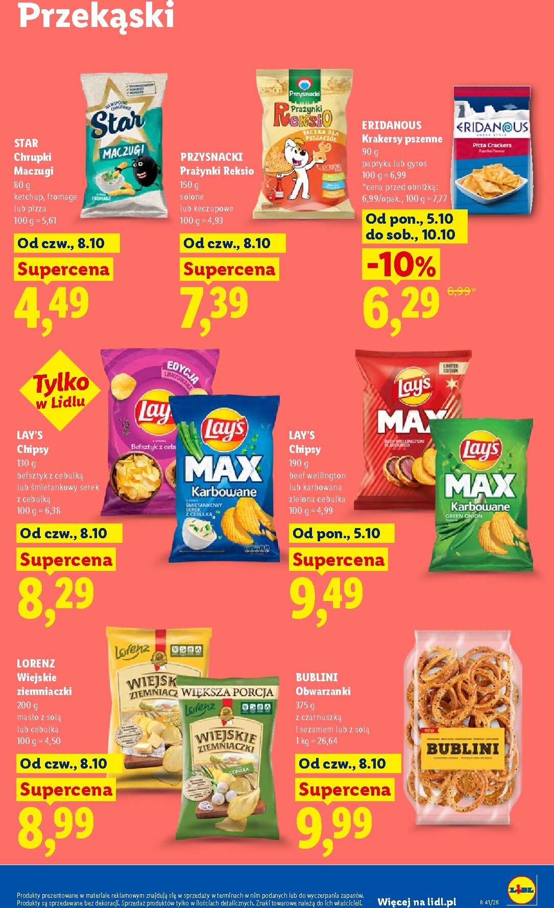 lidl - Nowa gazetka Lidl - Gazetka ważna od 09.10.2026 do 10.10.2026 - page: 79