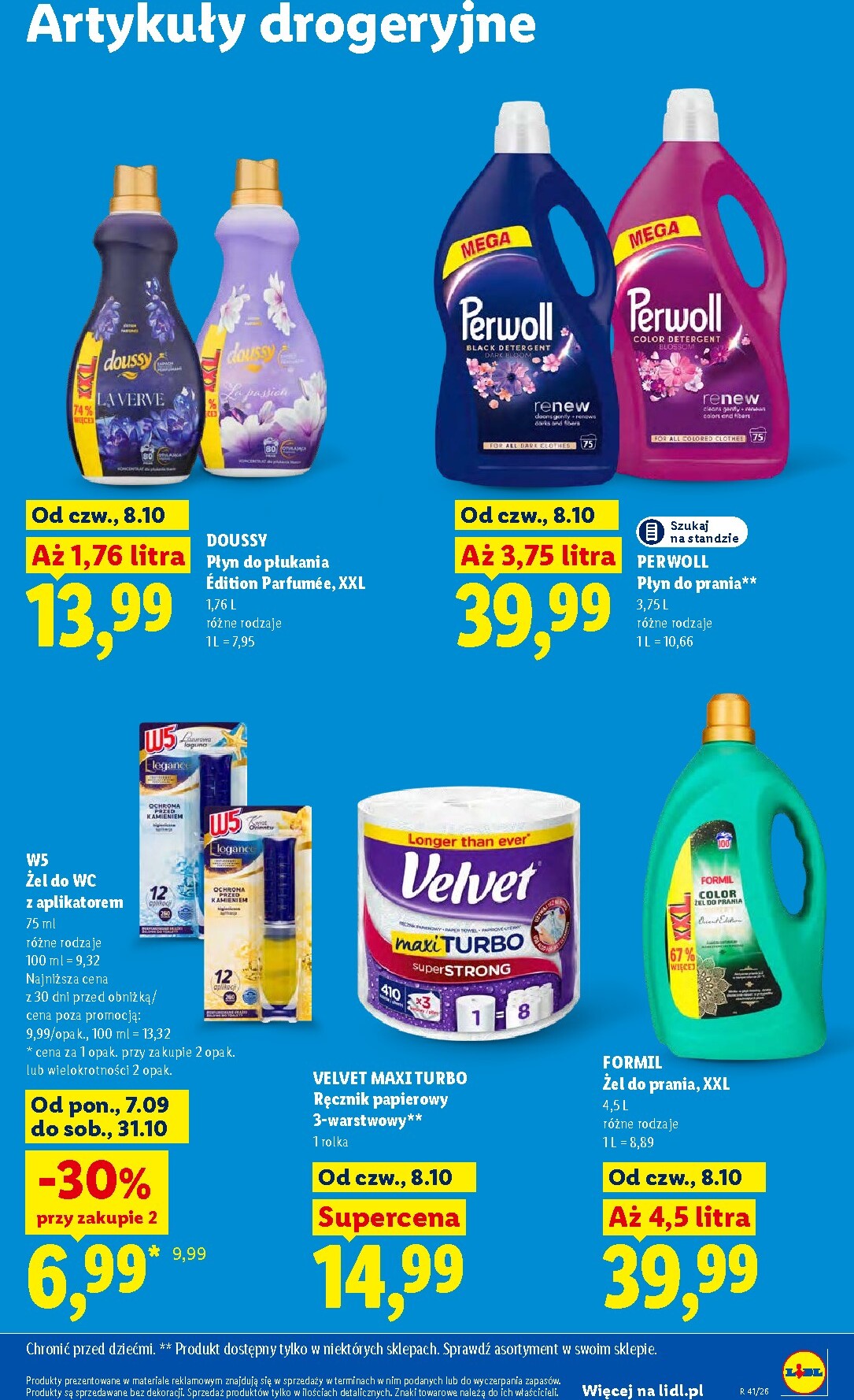 lidl - Nowa gazetka Lidl - Gazetka ważna od 09.10.2026 do 10.10.2026 - page: 91