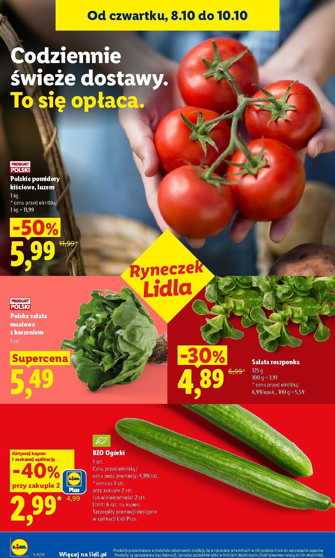 lidl - Nowa gazetka Lidl - Gazetka ważna od 09.10.2026 do 10.10.2026 - page: 44