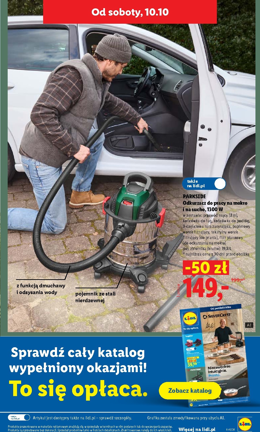 lidl - Nowa gazetka Lidl - Gazetka ważna od 09.10.2026 do 10.10.2026 - page: 41