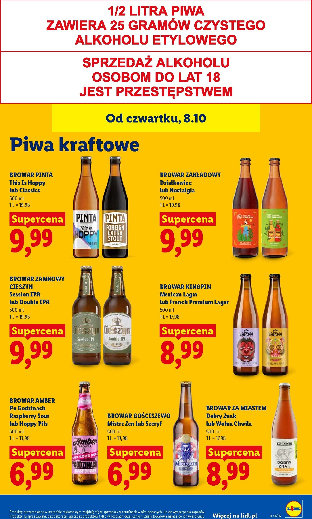 lidl - Nowa gazetka Lidl - Gazetka ważna od 09.10.2026 do 10.10.2026 - page: 77