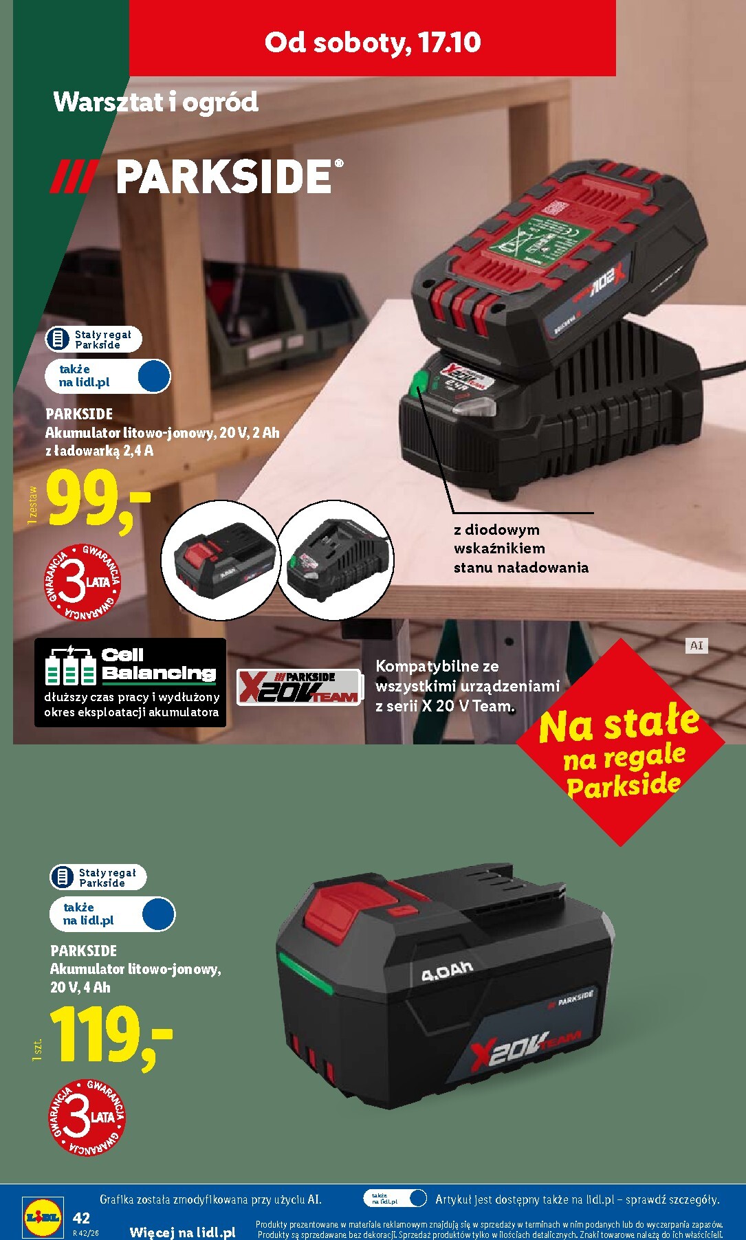 lidl - Nowa gazetka Lidl - Okazje ważna od 12.10.2026 do 24.10.2026 - page: 46