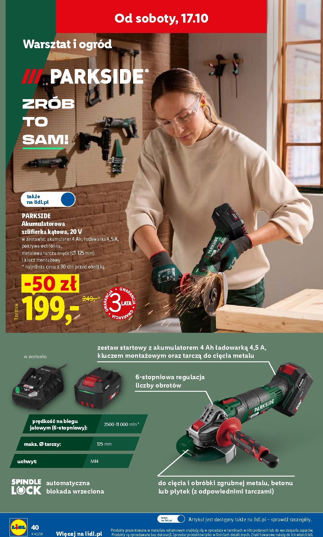 lidl - Nowa gazetka Lidl - Okazje ważna od 12.10.2026 do 24.10.2026 - page: 44