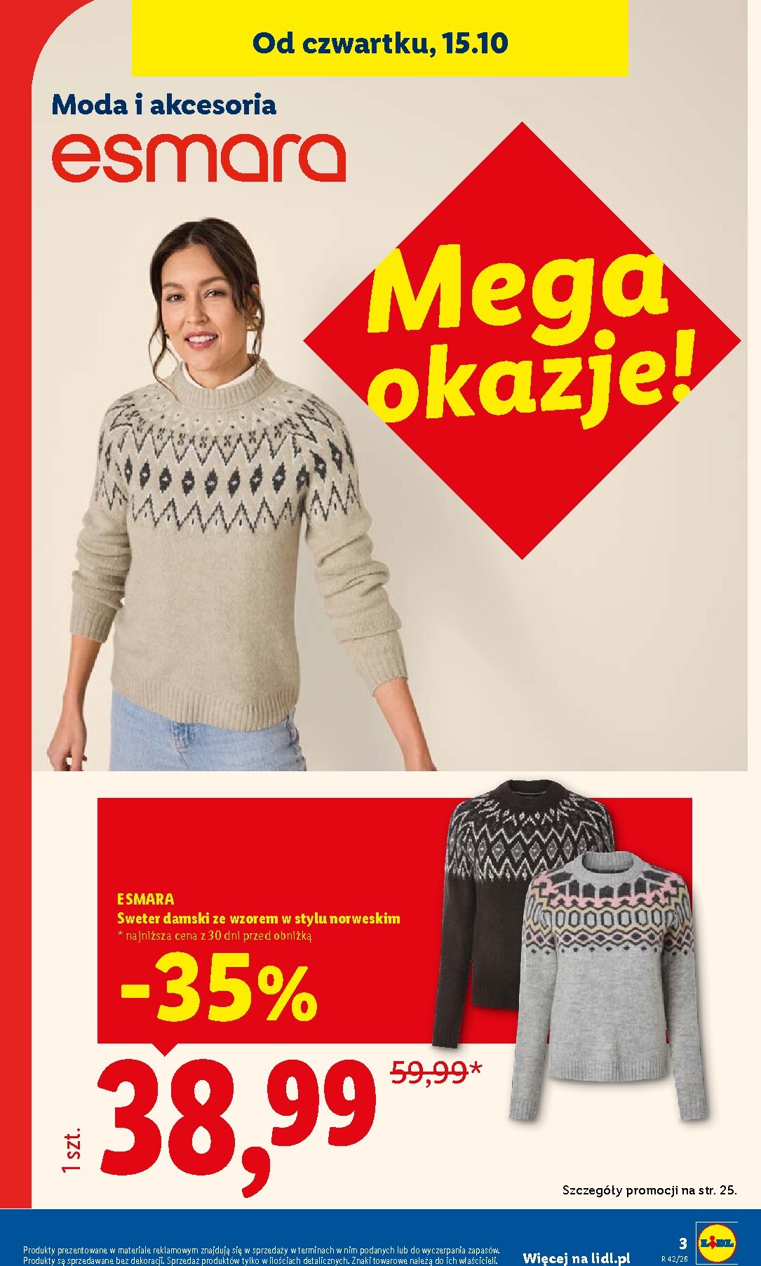 lidl - Nowa gazetka Lidl - Okazje ważna od 12.10.2026 do 24.10.2026 - page: 3
