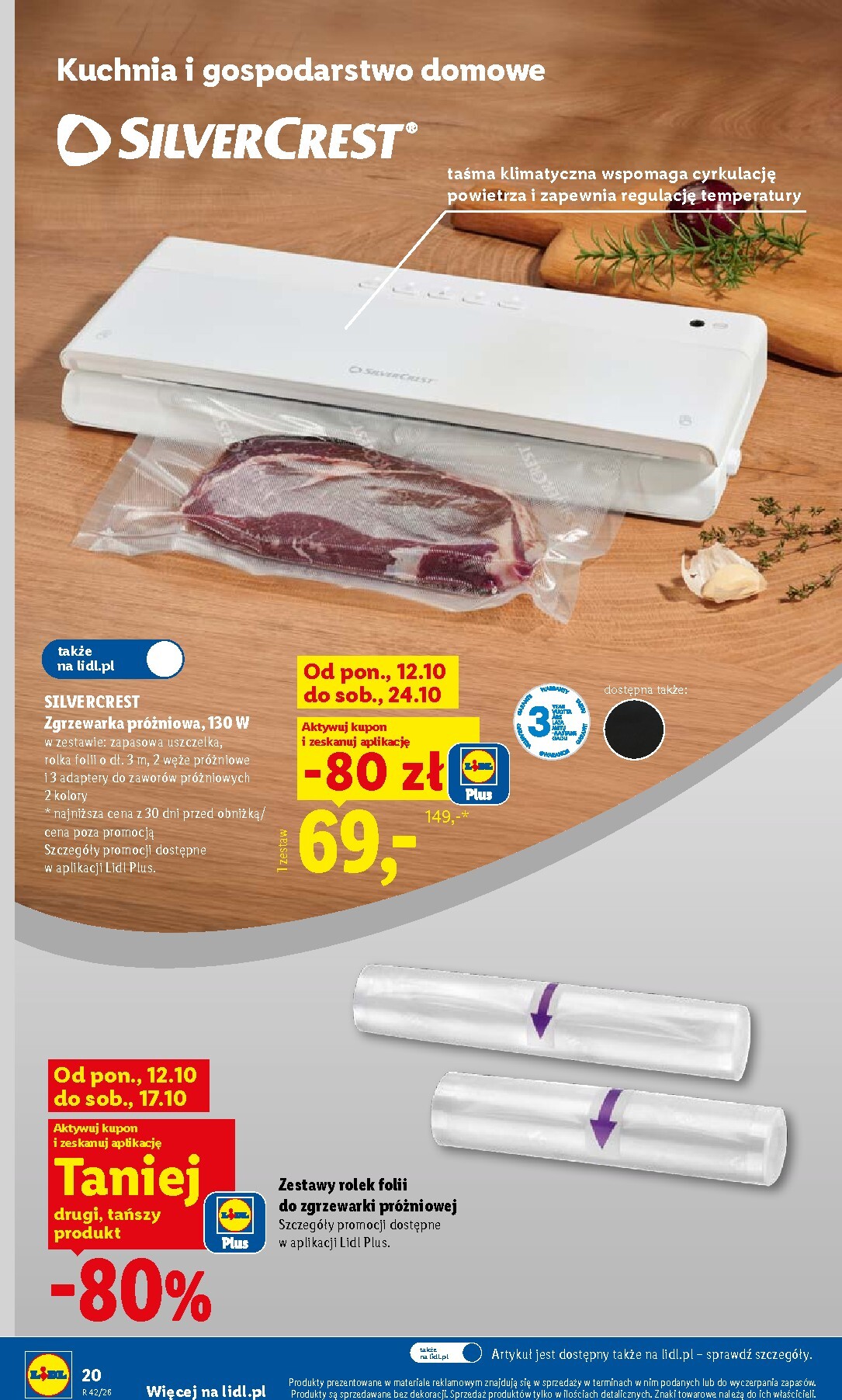 lidl - Nowa gazetka Lidl - Okazje ważna od 12.10.2026 do 24.10.2026 - page: 22