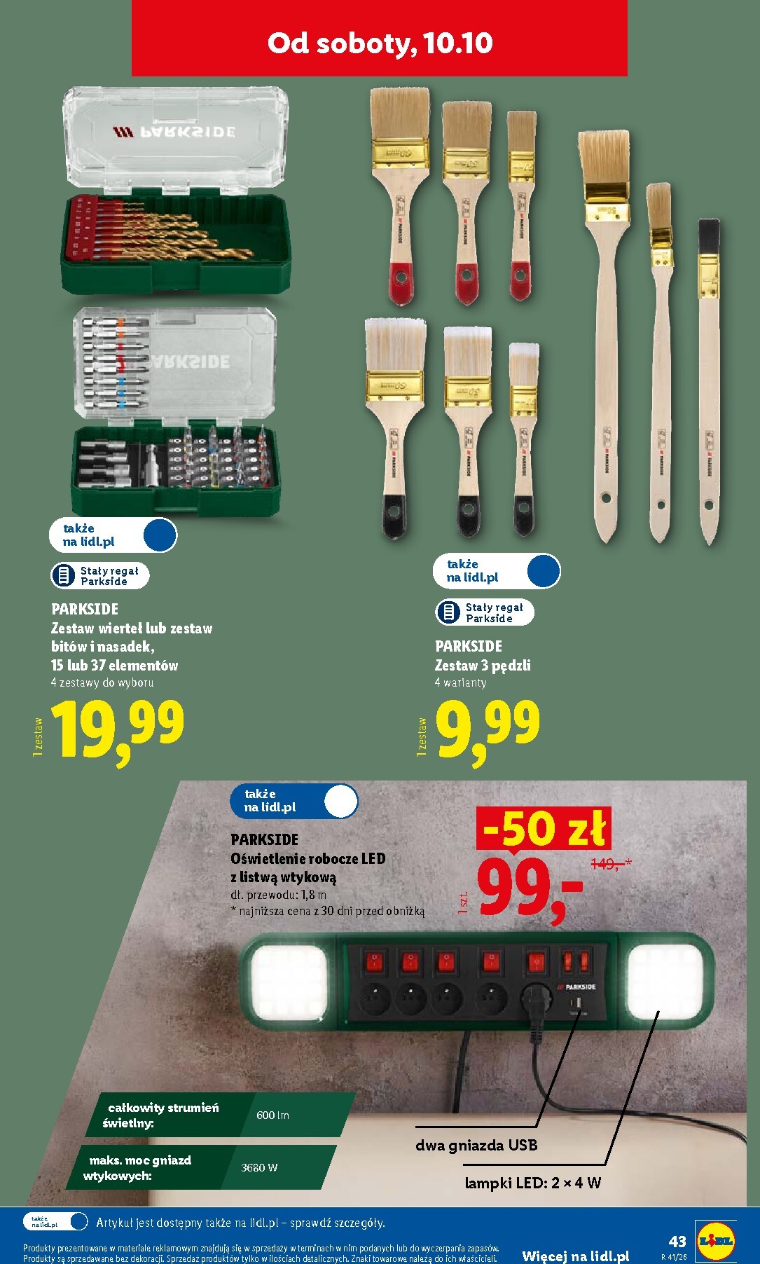 lidl - Aktualna gazetka Lidl - Okazje ważna od 05.10.2026 do 11.10.2026 - page: 53