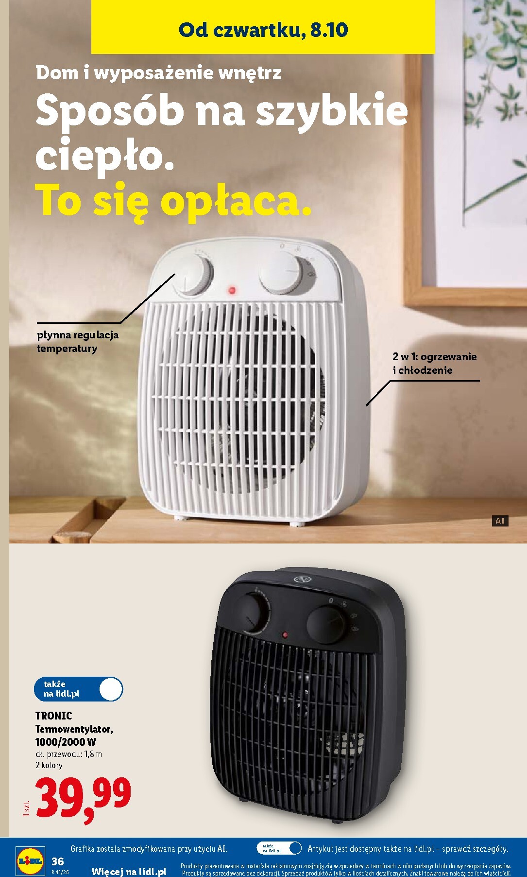 lidl - Aktualna gazetka Lidl - Okazje ważna od 05.10.2026 do 11.10.2026 - page: 46
