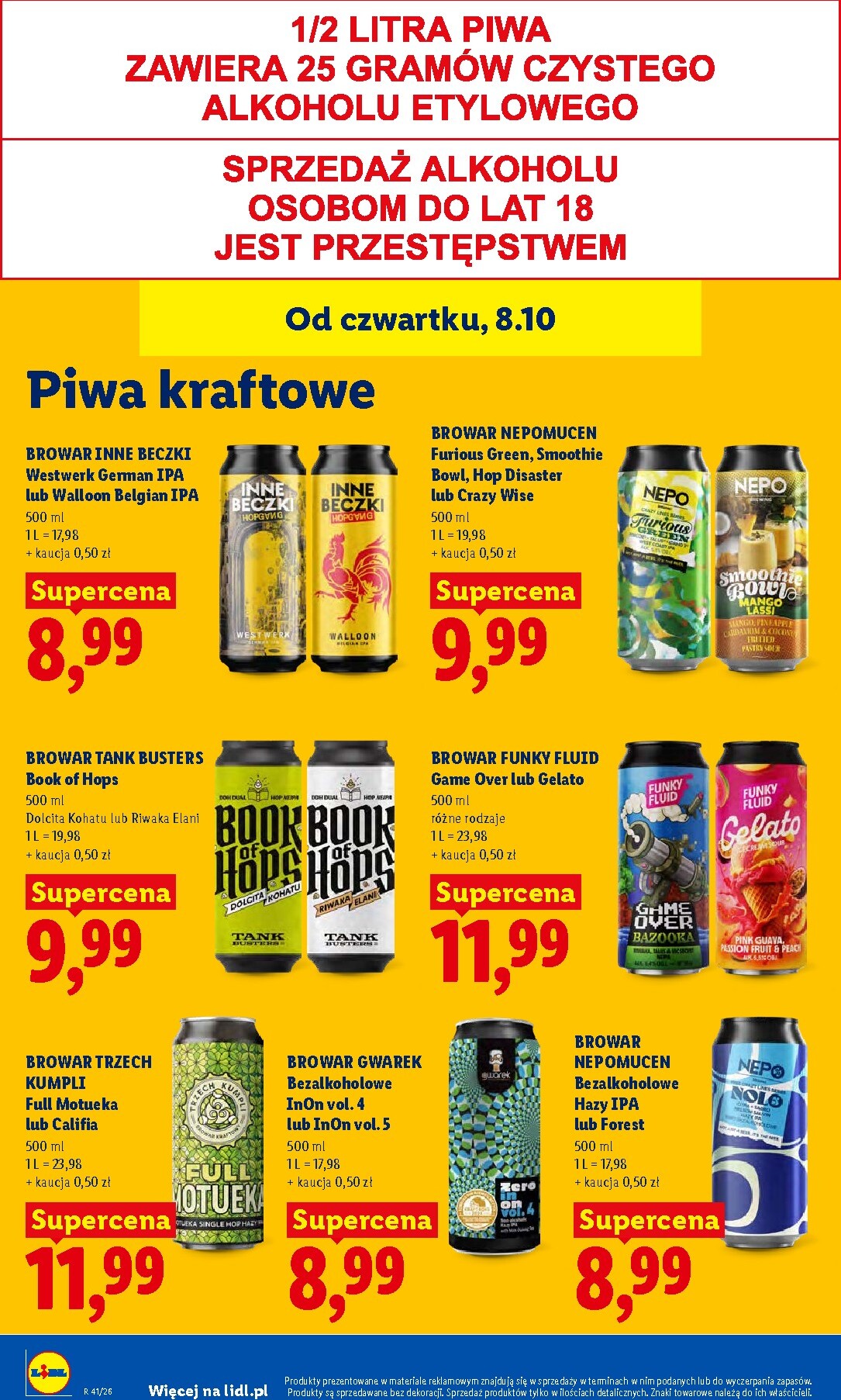 lidl - Aktualna gazetka Lidl ważna od 08.10.2026 do 10.10.2026 - page: 76