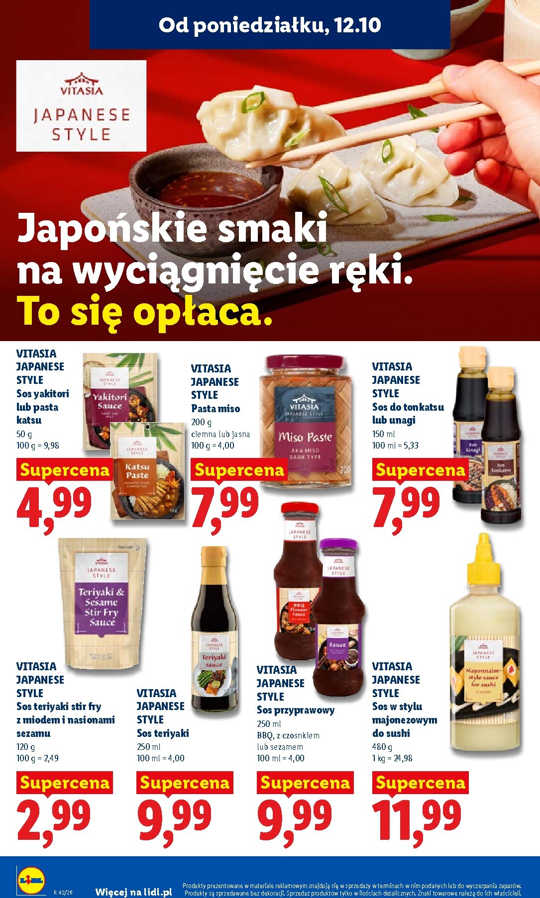 lidl - Nowa gazetka Lidl ważna od 12.10.2026 do 14.10.2026 - page: 72