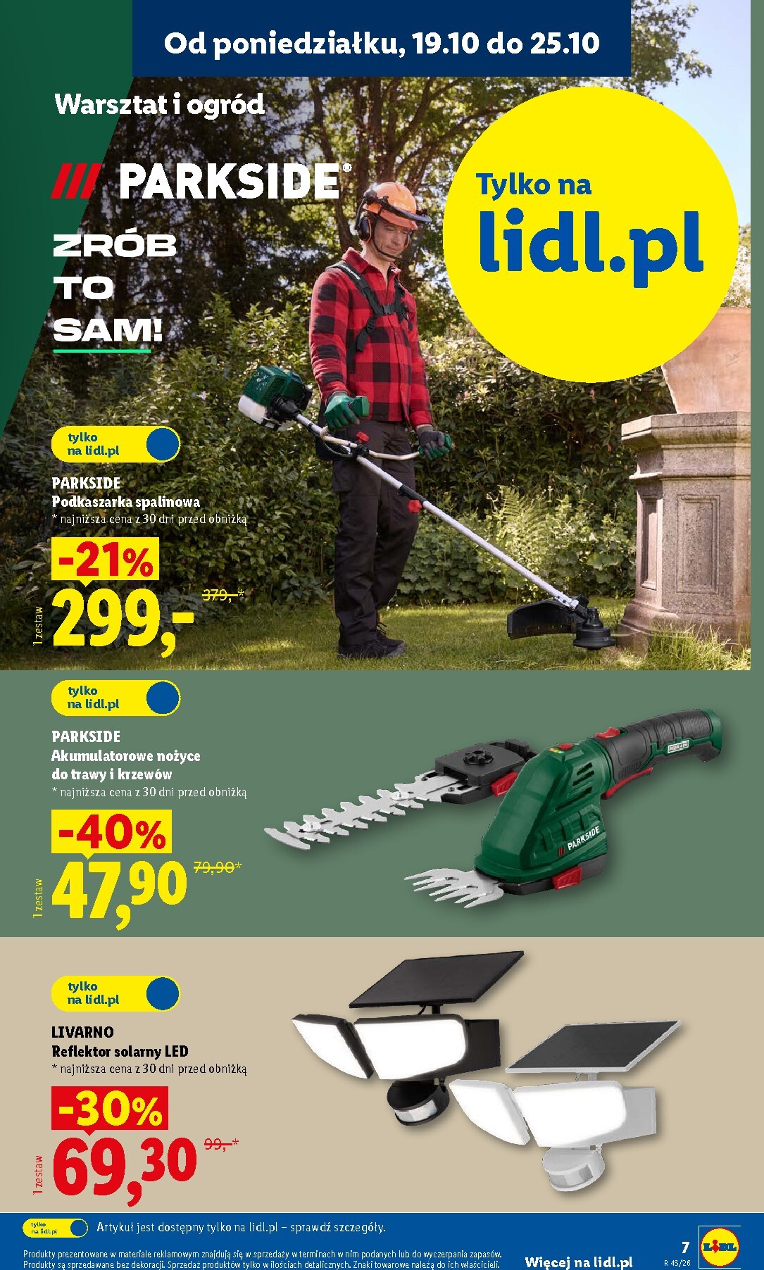 lidl - Nowa gazetka Lidl - Okazje ważna od 19.10.2026 do 24.10.2026 - page: 7
