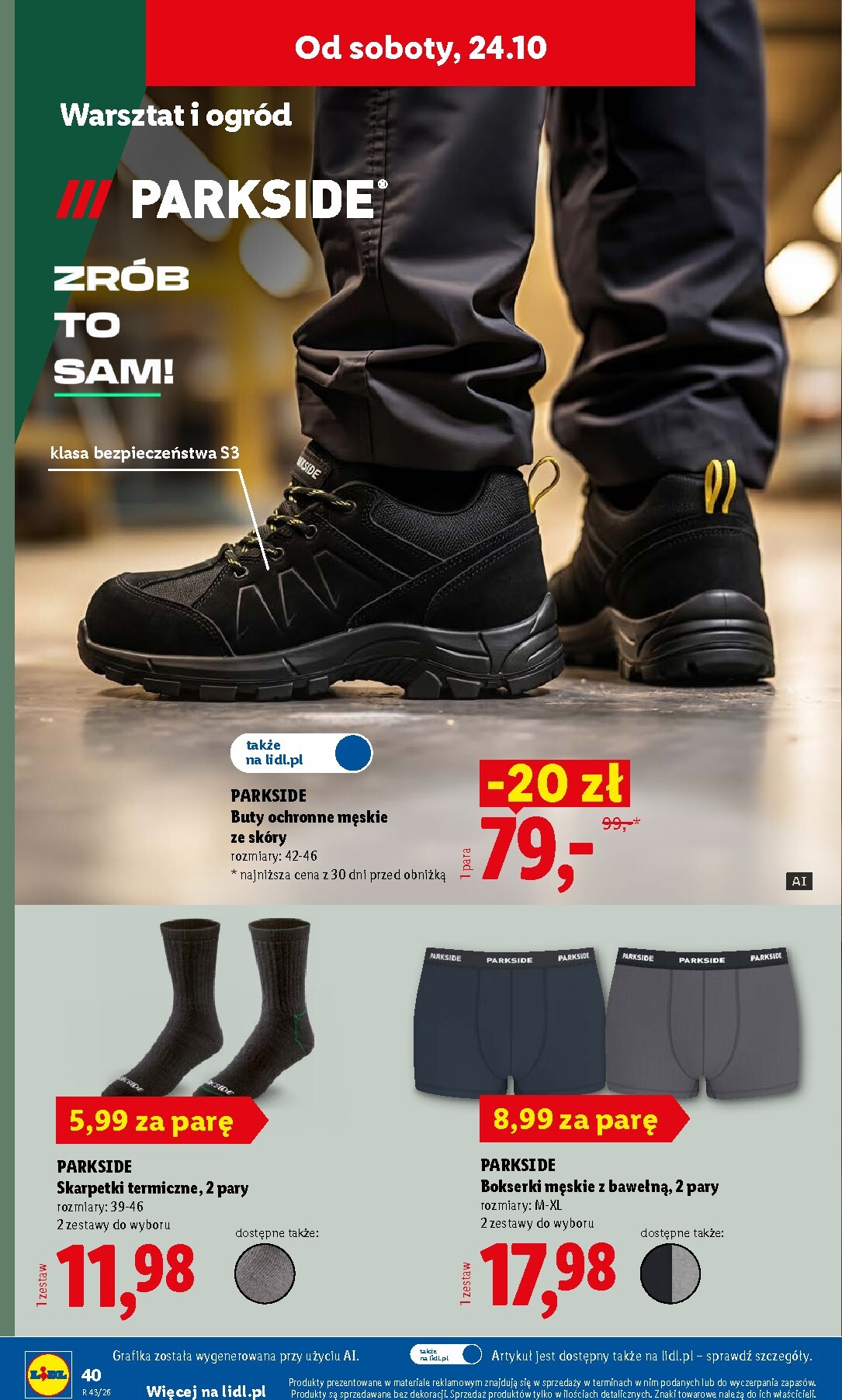 lidl - Nowa gazetka Lidl - Okazje ważna od 19.10.2026 do 24.10.2026 - page: 50