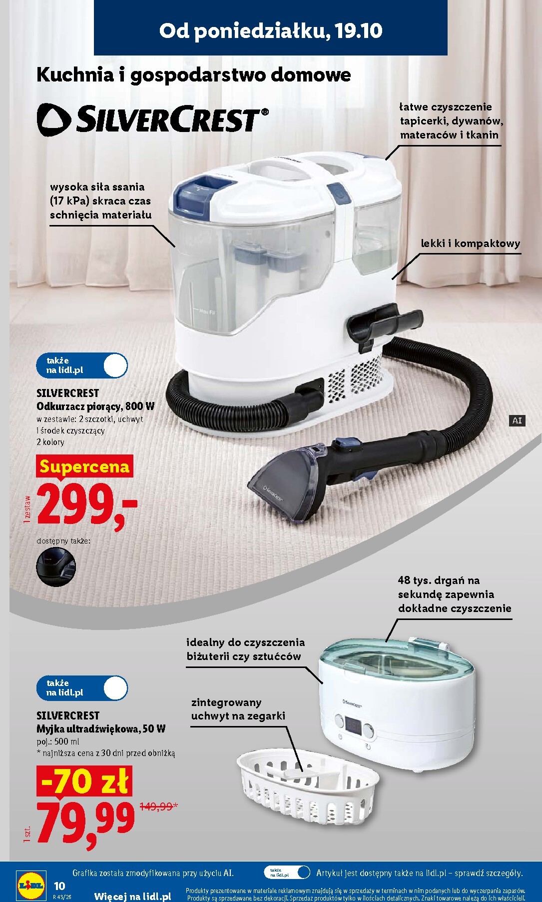 lidl - Nowa gazetka Lidl - Okazje ważna od 19.10.2026 do 24.10.2026 - page: 10