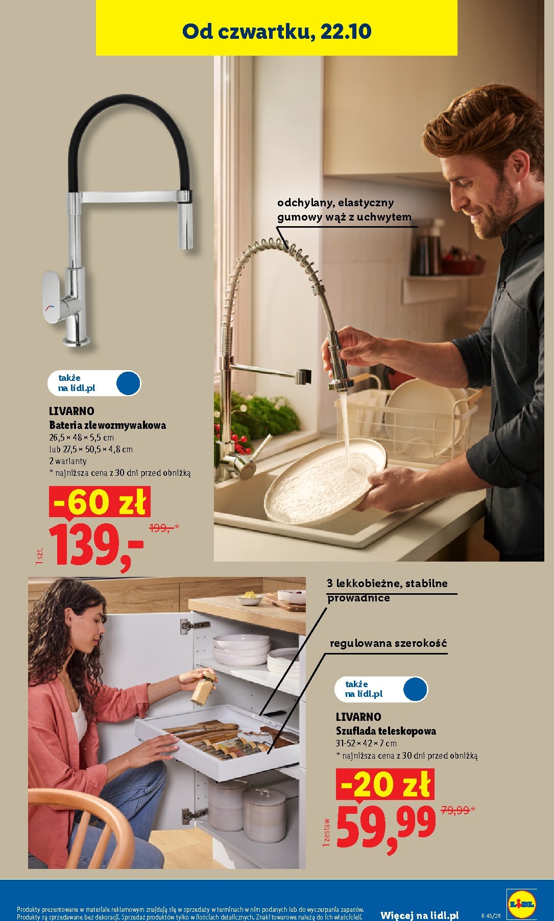 lidl - Nowa gazetka Lidl - Okazje ważna od 19.10.2026 do 24.10.2026 - page: 43