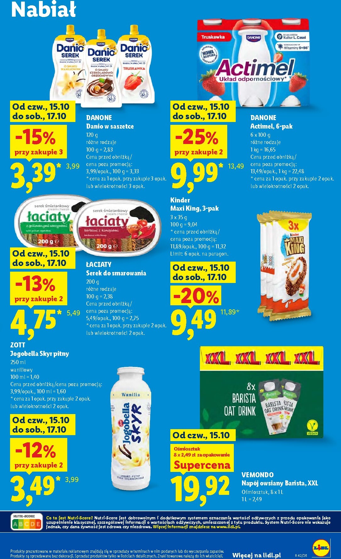 lidl - Nowa gazetka Lidl ważna od 15.10.2026 do 17.10.2026 - page: 73