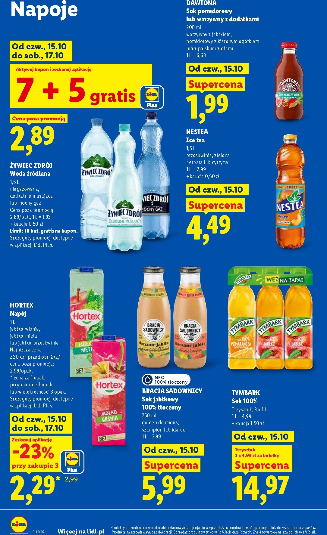 lidl - Nowa gazetka Lidl ważna od 15.10.2026 do 17.10.2026 - page: 96
